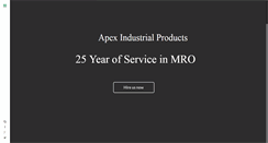Desktop Screenshot of apexindustrialproducts.com
